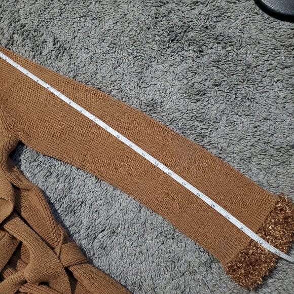 Vintage 90s Y2K Max Studio Knitwear Raven Disney Channel Belted Cardigan - Small - Picture 6 of 9